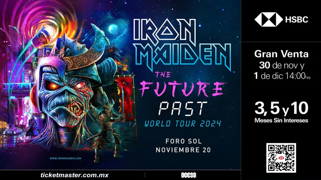 Iron Maiden en CDMX