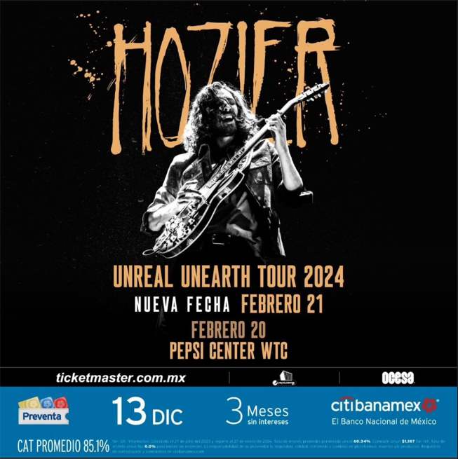 imagen Hozier Anuncia Nueva Fecha