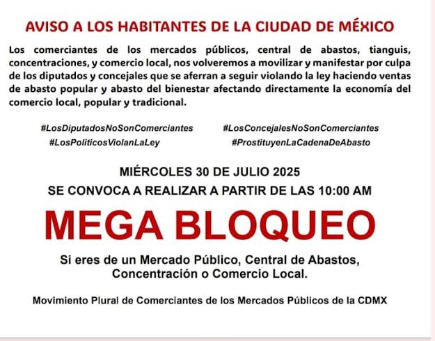 images-7-7 Comerciantes de mercados bloquean calles en protesta contra políticas del Congreso